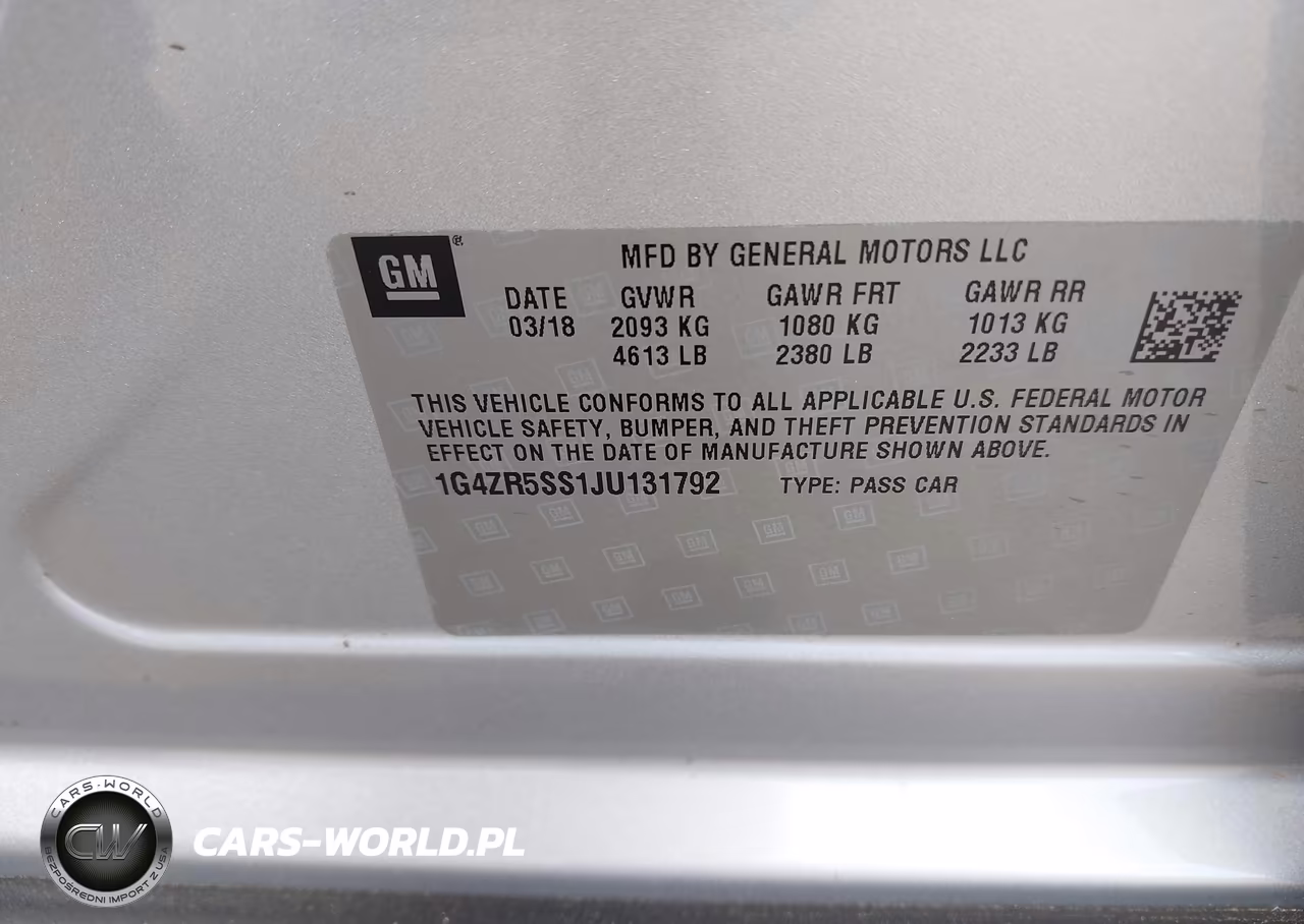 2018 Buick Lacrosse Premium VIN:1G4ZR5SS1JU131792 - 9