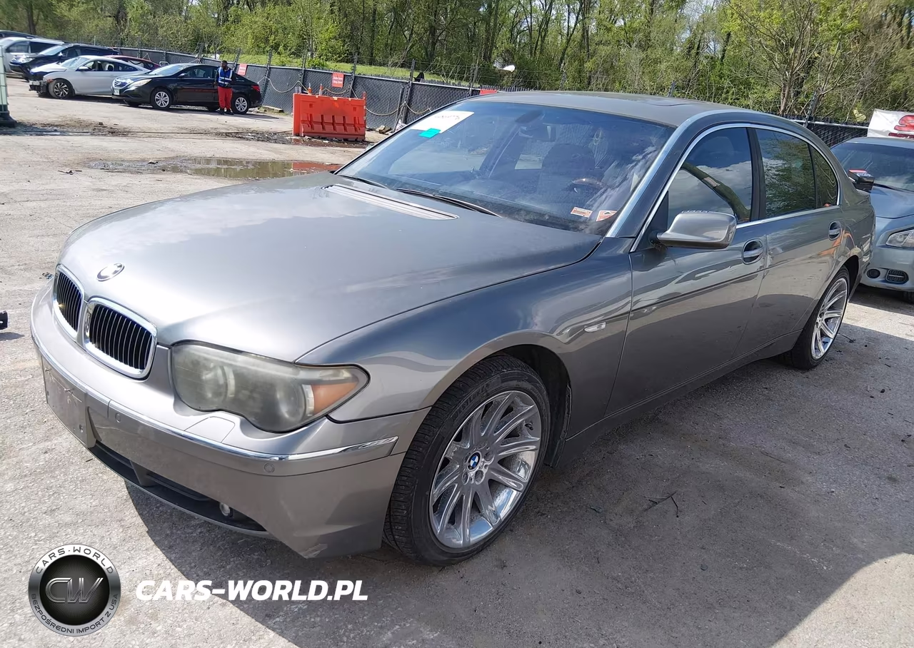 2002 BMW 745Li VIN:WBAGN63462DR02405 - 2