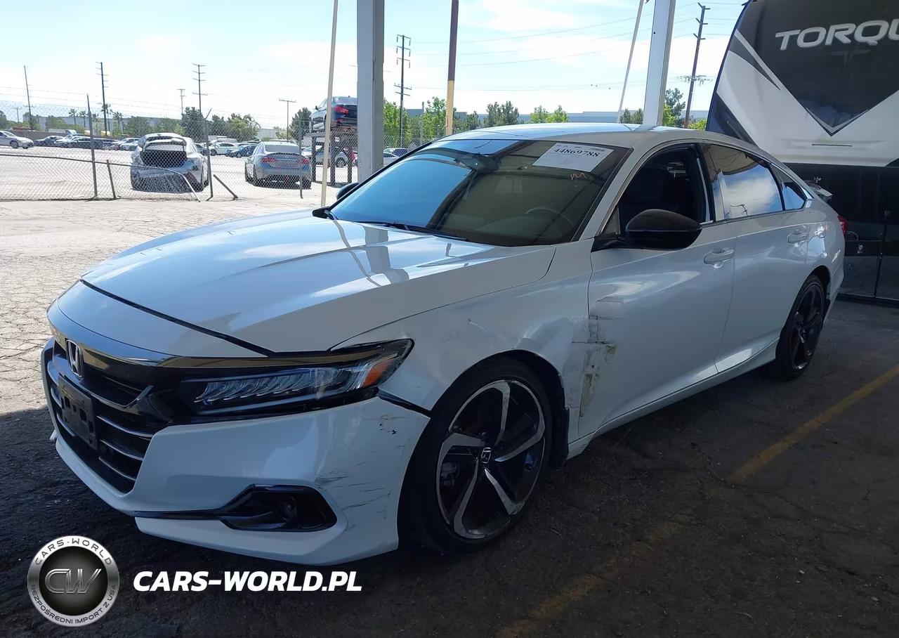 2021 Honda Accord Sport VIN:1HGCV1F3XMA074307 - 2