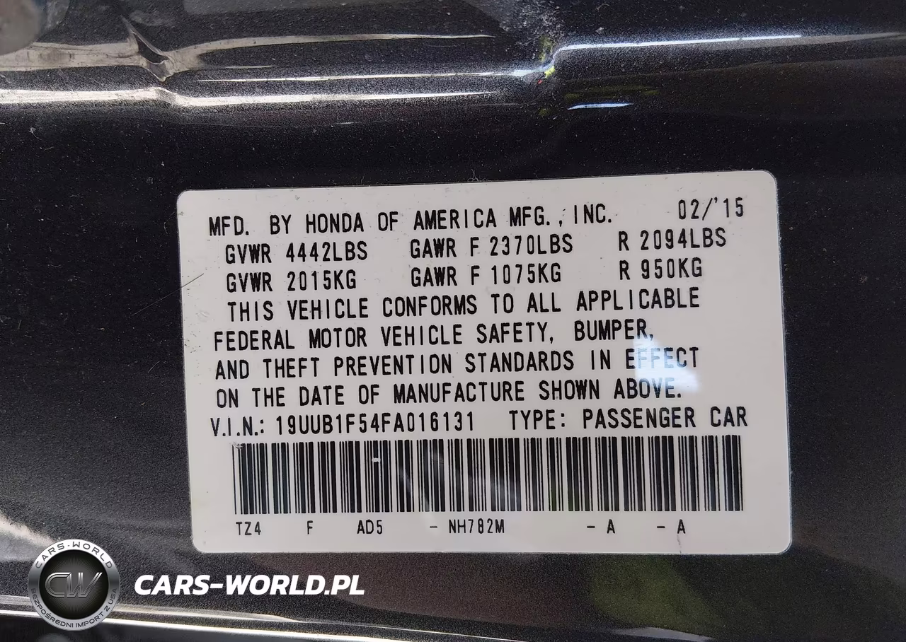 2015 Acura Tlx Tech VIN:19UUB1F54FA016131 - 9
