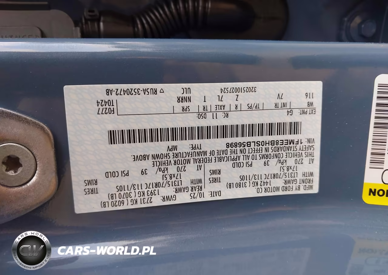 2025 Ford Bronco Outer Banks VIN:1FMEE8BH0SLB56898 - 9