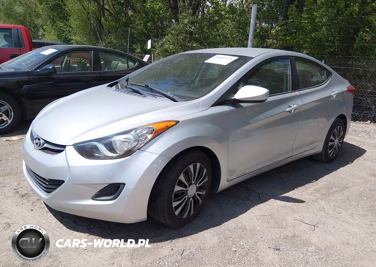 2012 Hyundai Elantra Gls VIN:5NPDH4AE0CH077146 - 2