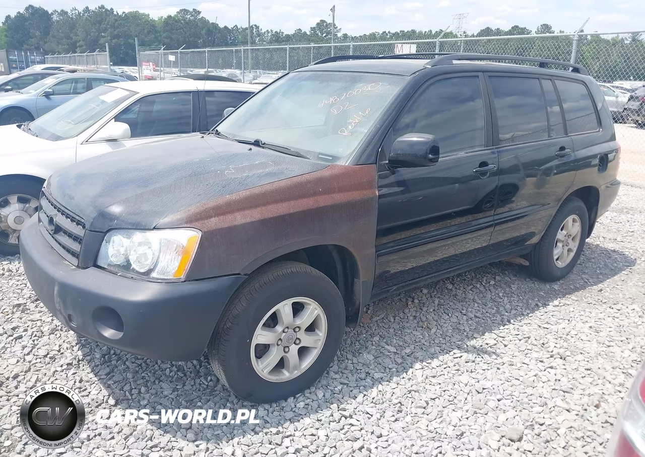 2001 Toyota Highlander V6 VIN:JTEGF21A810026536 - 2