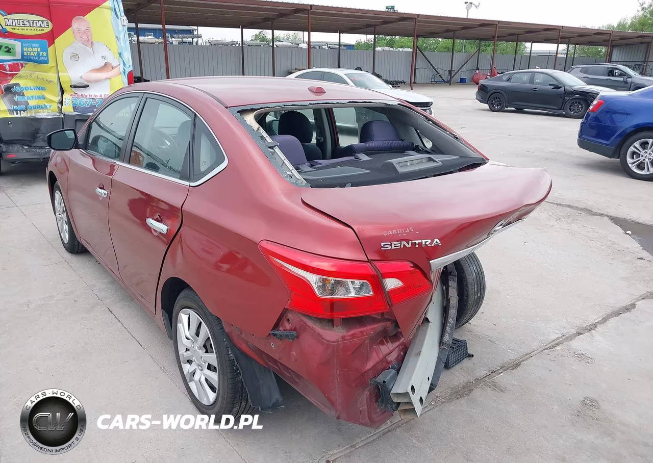 2016 Nissan Sentra Sv VIN:3N1AB7AP6GY306819 - 3