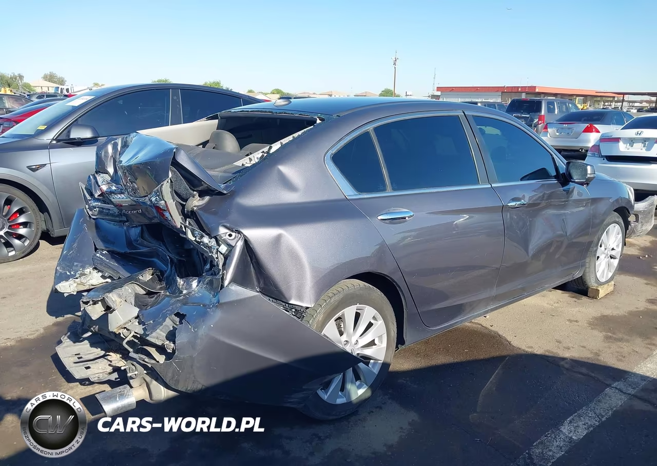 2014 Honda Accord Ex-L VIN:1HGCR2F84EA109284 - 4