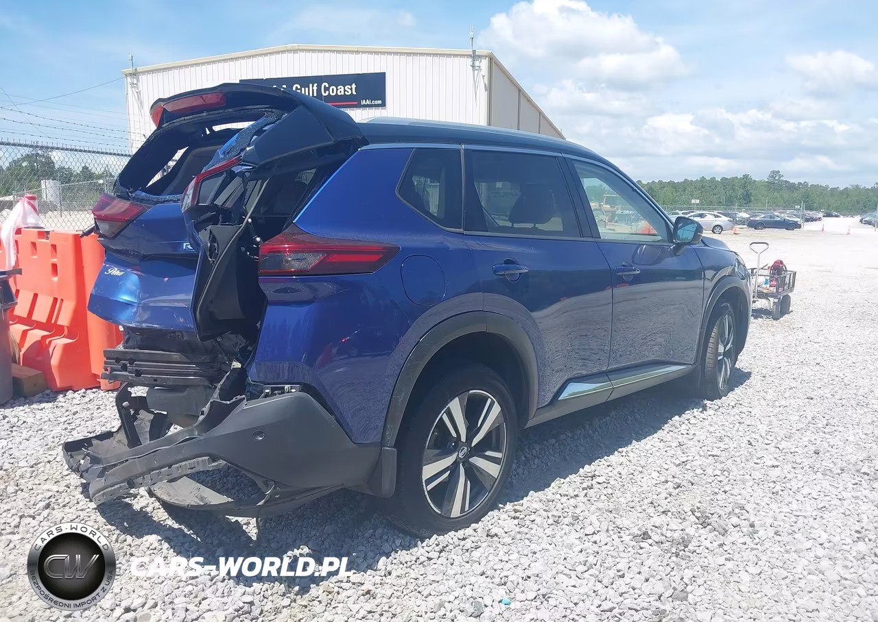 2021 Nissan Rogue Sl Fwd VIN:JN8AT3CA8MW025785 - 4