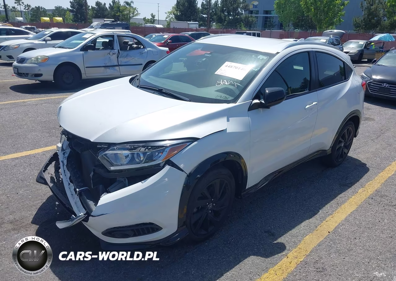 2021 Honda Hr-V 2Wd Sport VIN:3CZRU5H11MM717848 - 2
