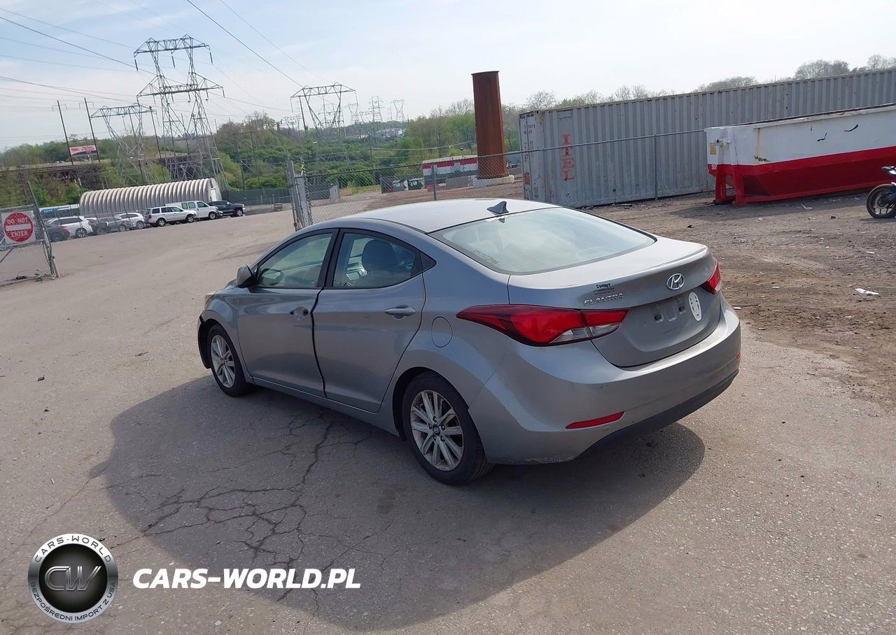 2014 Hyundai Elantra Se VIN:KMHDH4AE3EU117370 - 3