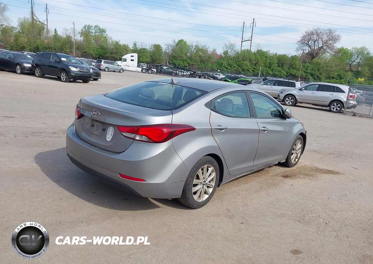 2014 Hyundai Elantra Se VIN:KMHDH4AE3EU117370 - 4