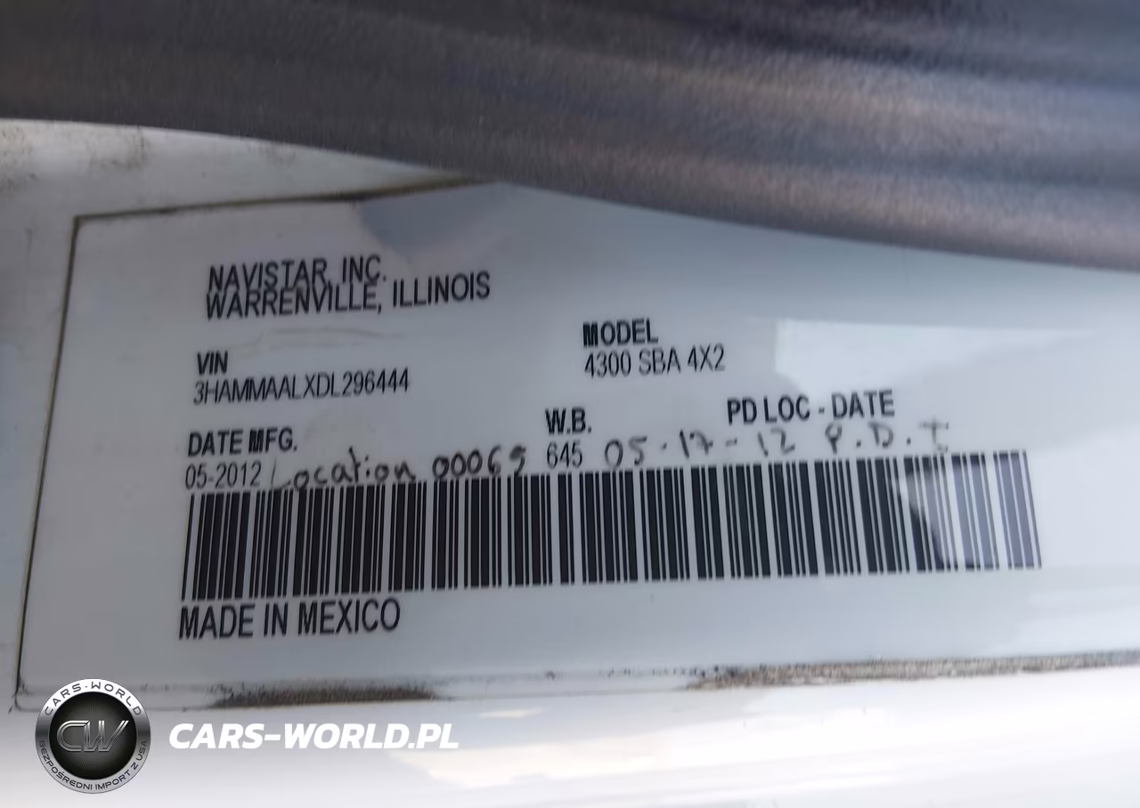 2013 International 4000 4300 VIN:3HAMMAALXDL296444 - 8