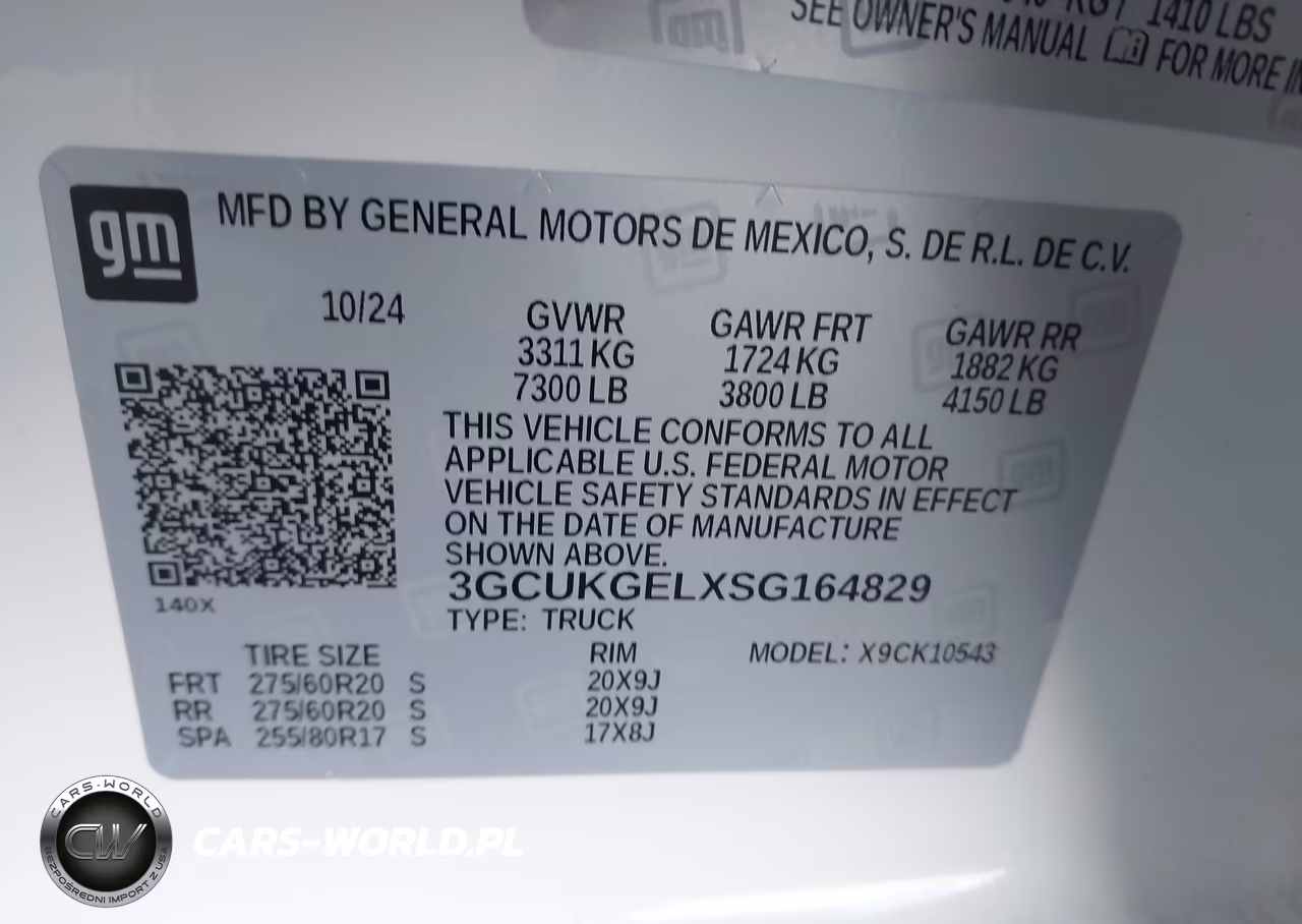 2025 Chevrolet Silverado 1500 4Wd Short Bed Ltz VIN:3GCUKGELXSG164829 - 9