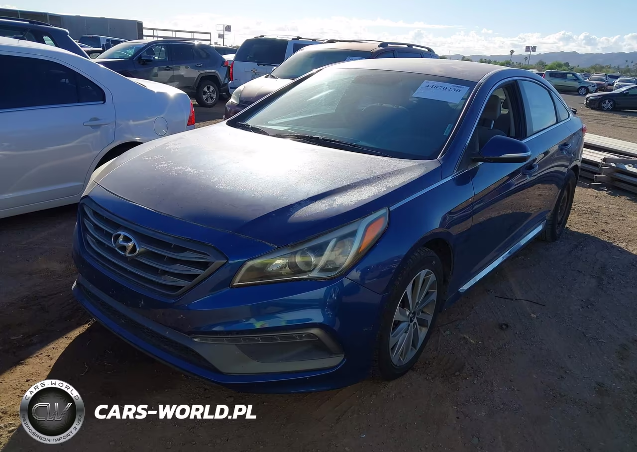 2015 Hyundai Sonata Sport VIN:5NPE34AF3FH033383 - 2