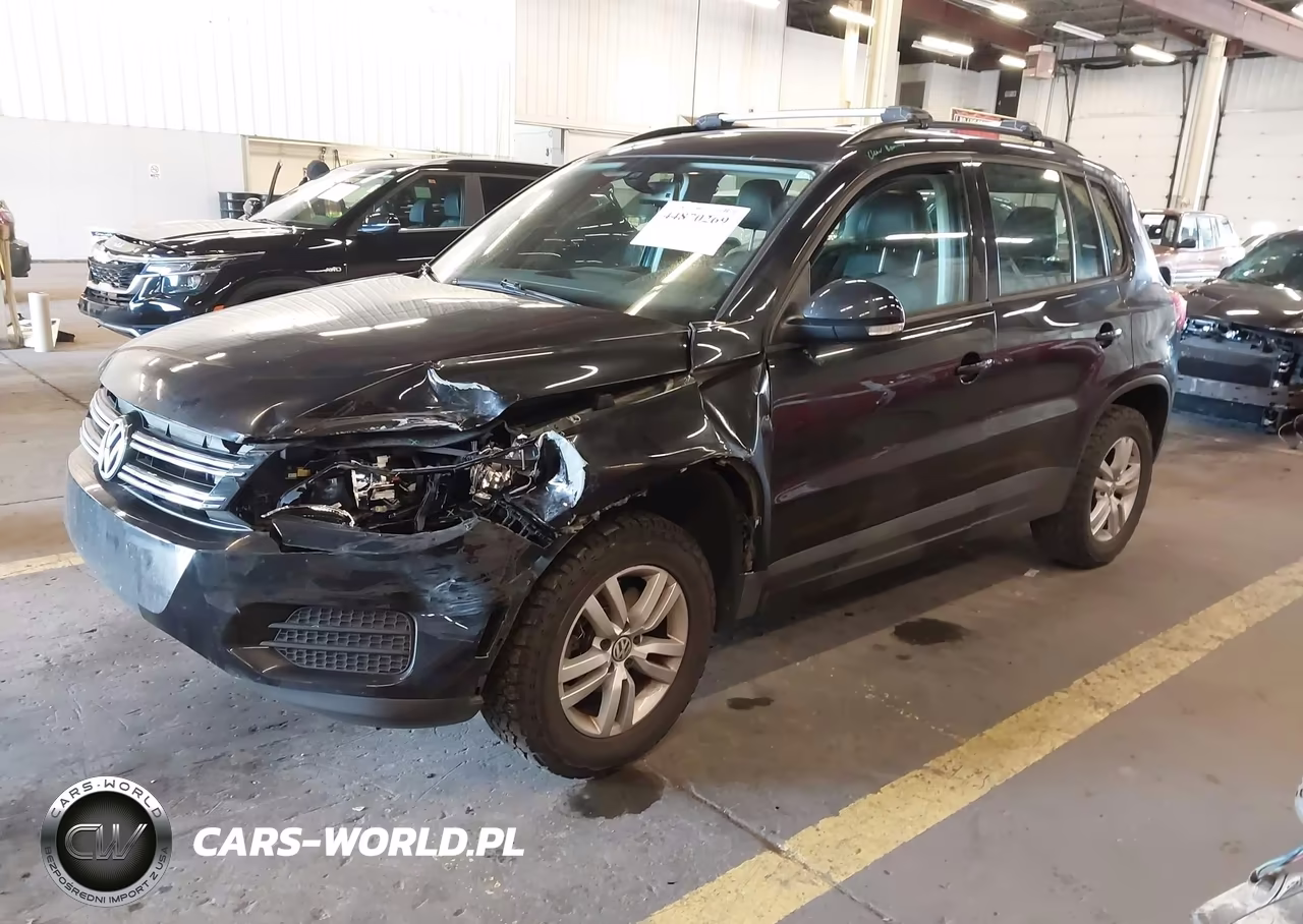 2016 Volkswagen Tiguan S VIN:WVGAV7AX9GW606278 - 2
