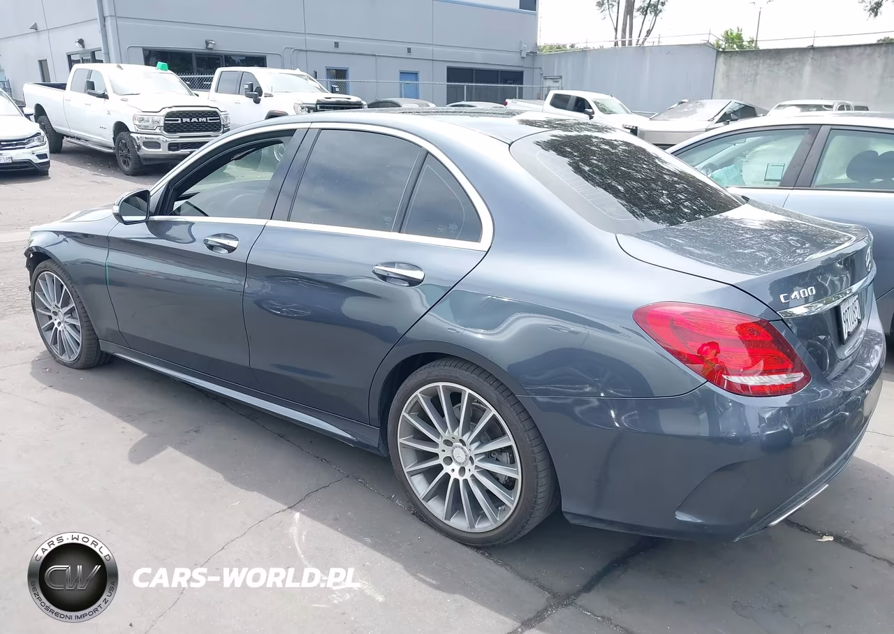 2015 Mercedes-Benz C 400 4Matic VIN:55SWF6GBXFU020929 - 3