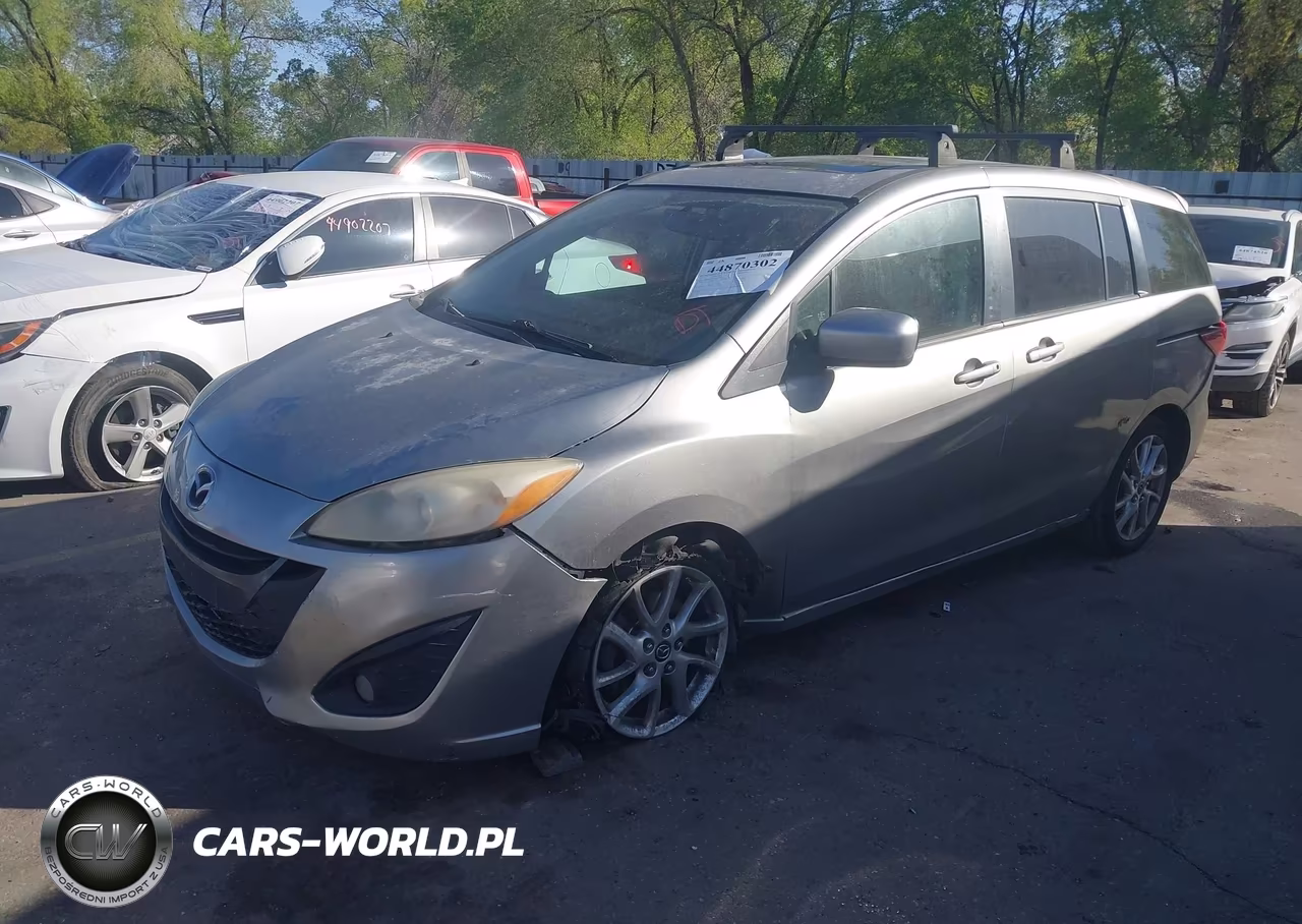 2012 Mazda Mazda5 Grand Touring VIN:JM1CW2DL0C0143644 - 2