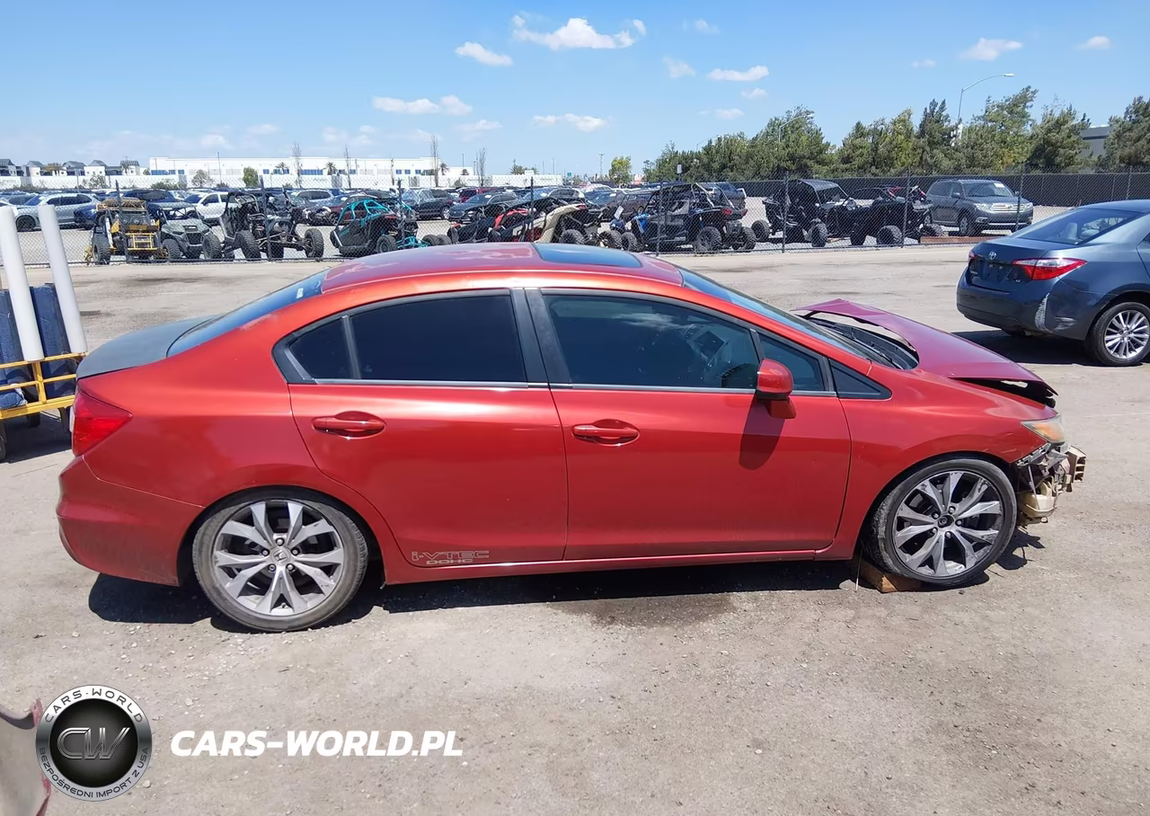 2012 Honda Civic Si VIN:2HGFB6E53CH704108 - 14