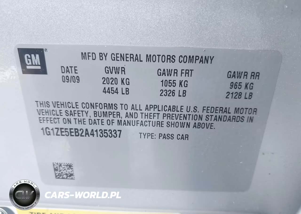 2010 Chevrolet Malibu Ltz VIN:1G1ZE5EB2A4135337 - 9