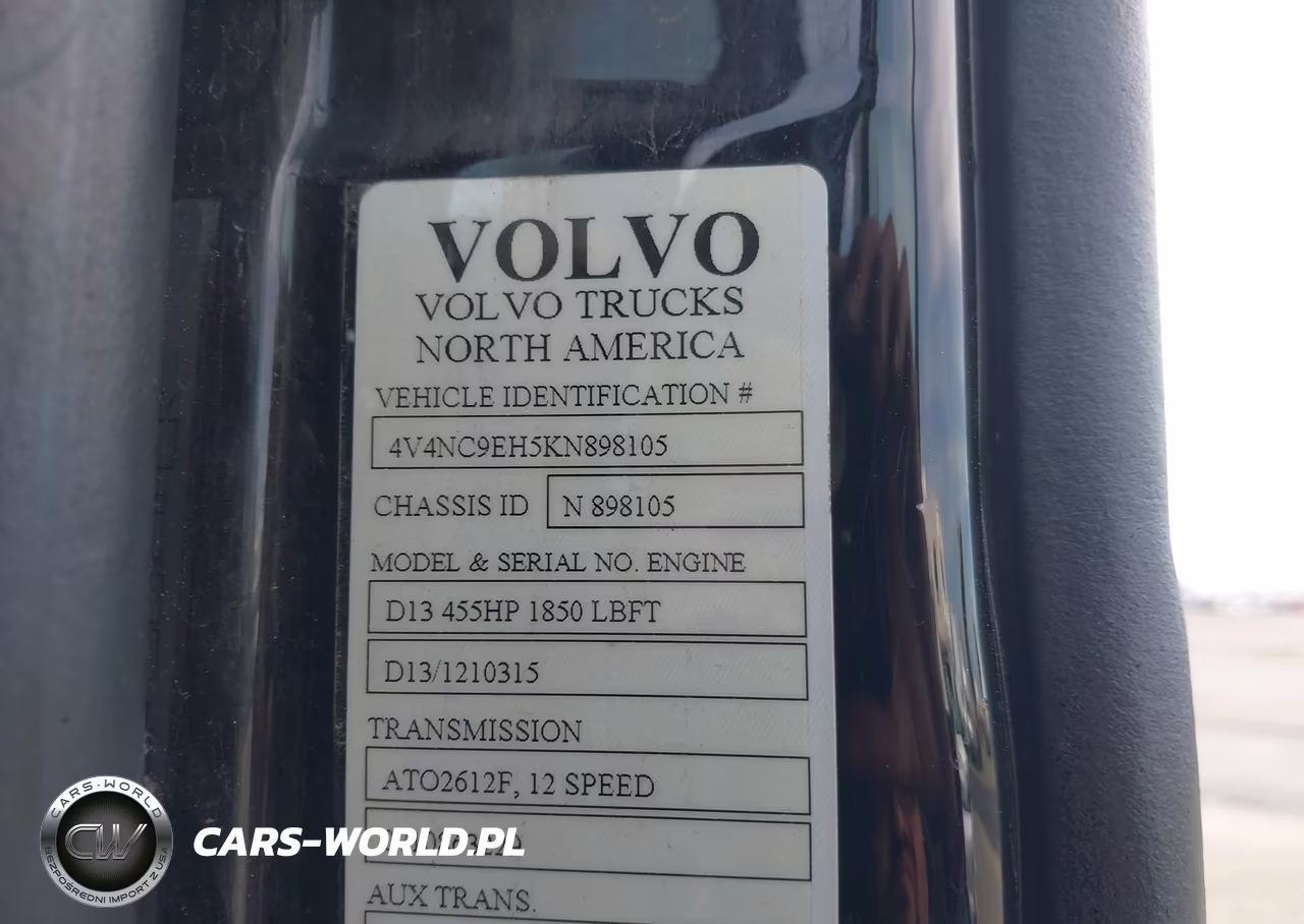 2019 Volvo Vnl VIN:4V4NC9EH5KN898105 - 8