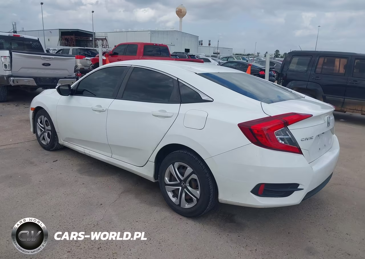 2017 Honda Civic Lx VIN:19XFC2F55HE057619 - 3