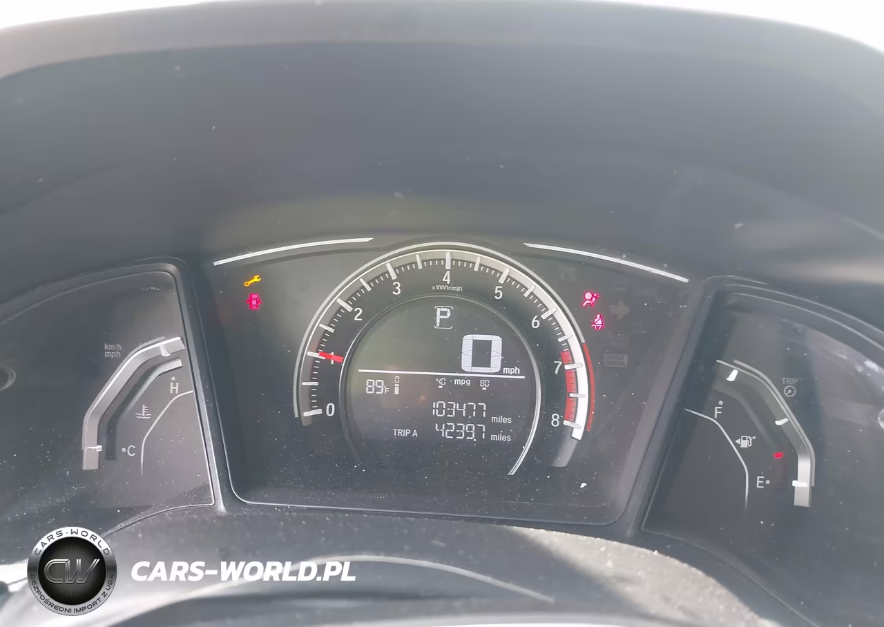 2017 Honda Civic Lx VIN:19XFC2F55HE057619 - 7
