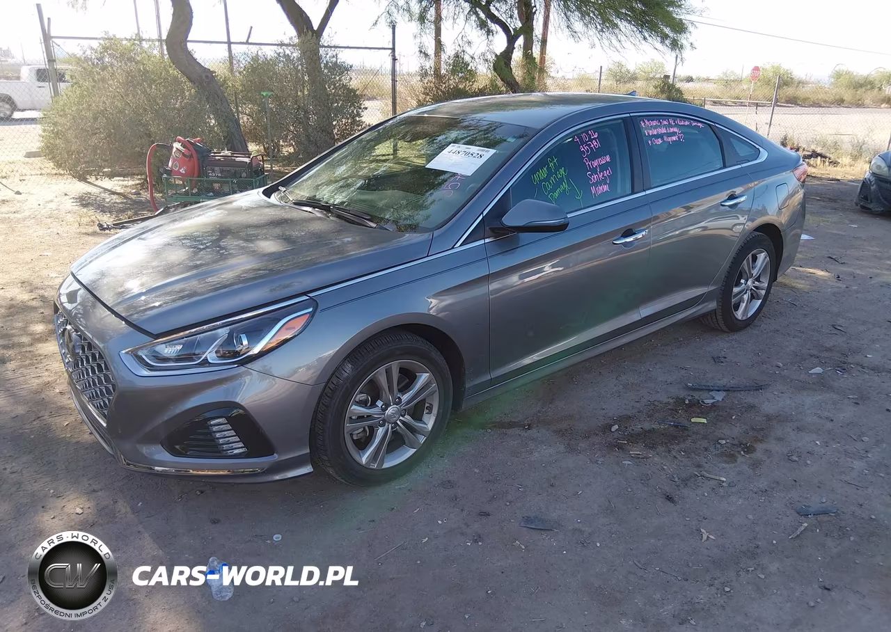 2019 Hyundai Sonata Sel VIN:5NPE34AF6KH768143 - 2