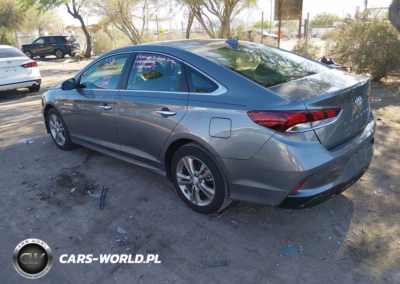 2019 Hyundai Sonata Sel VIN:5NPE34AF6KH768143 - 3