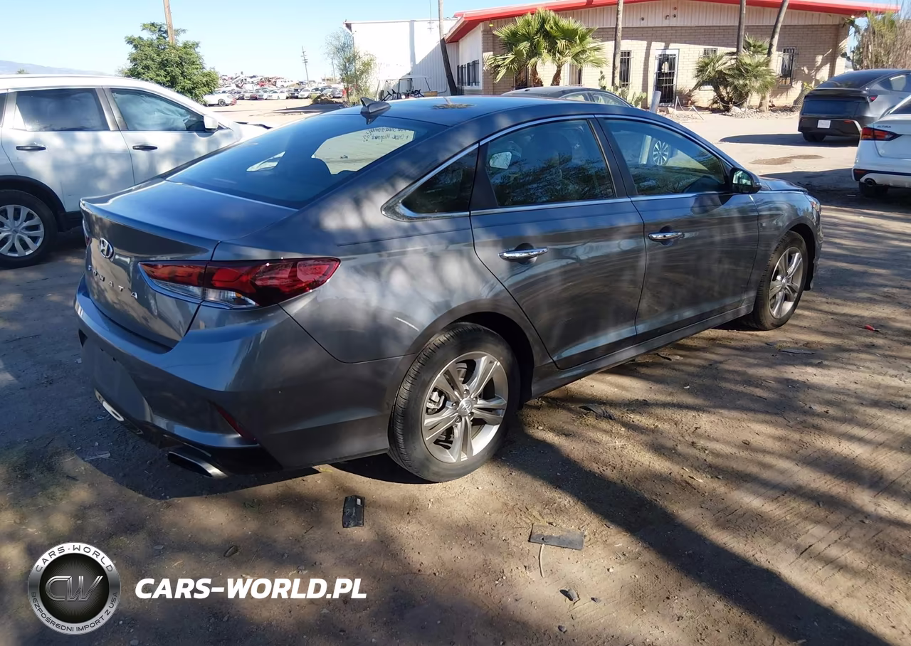 2019 Hyundai Sonata Sel VIN:5NPE34AF6KH768143 - 4