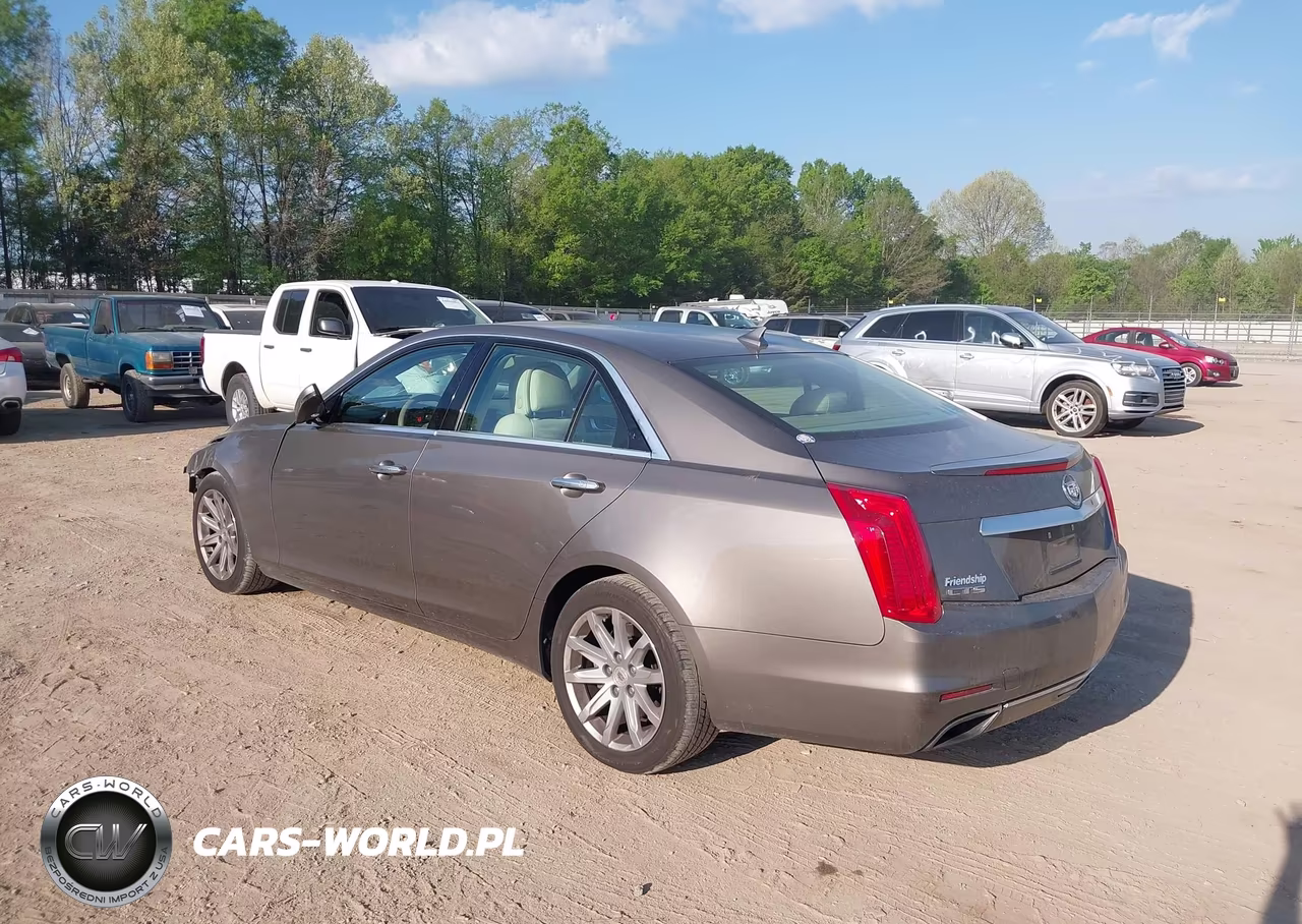 2014 Cadillac Cts Luxury VIN:1G6AR5SX0E0171505 - 3