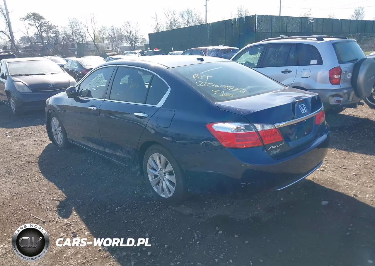 2014 Honda Accord Ex-L VIN:1HGCR2F86EA100098 - 3
