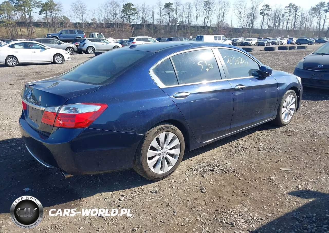 2014 Honda Accord Ex-L VIN:1HGCR2F86EA100098 - 4