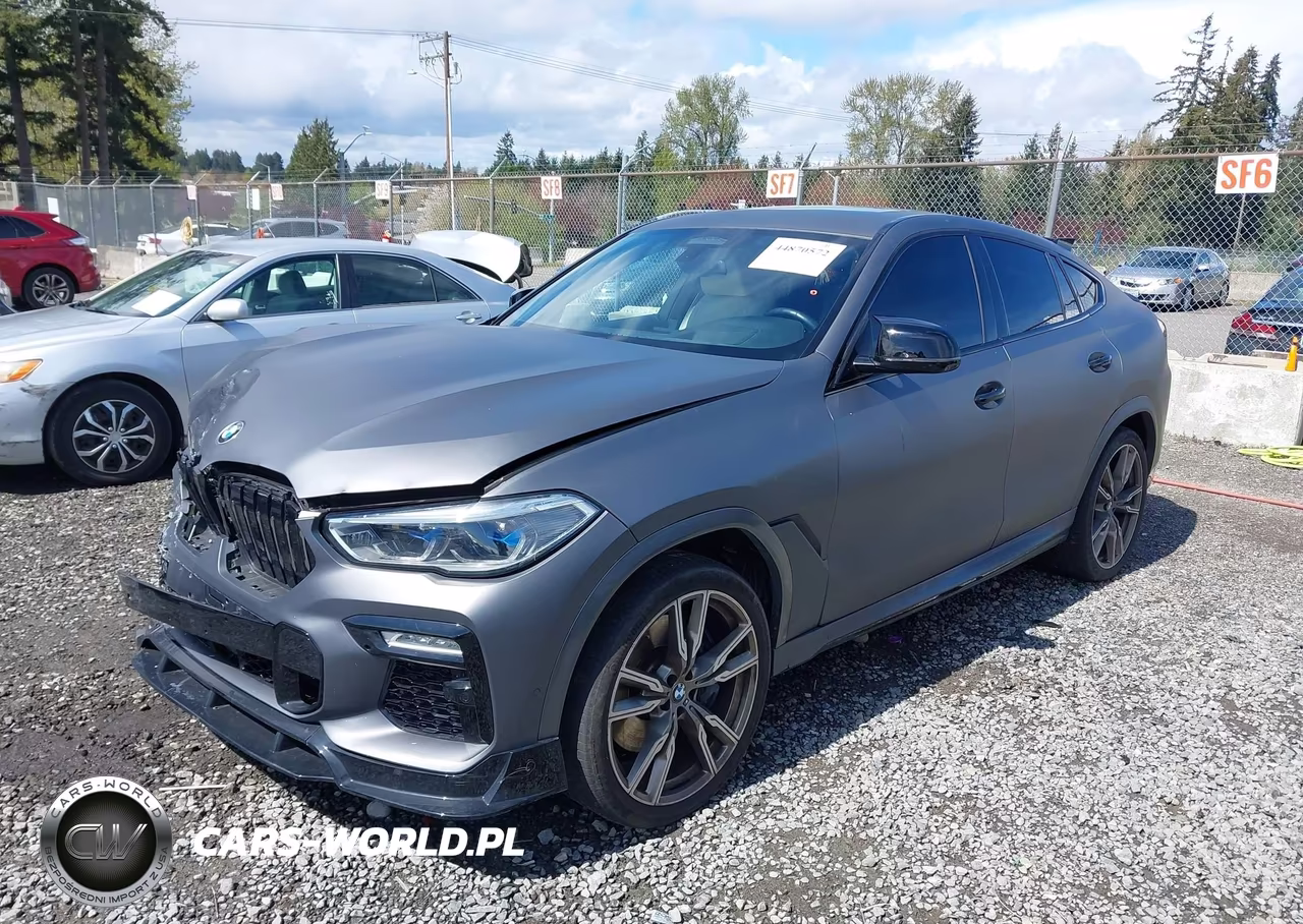 2021 BMW X6 M50I VIN:5UXCY8C05M9E21862 - 2