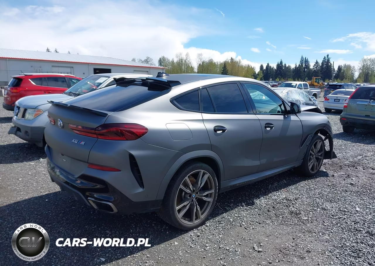2021 BMW X6 M50I VIN:5UXCY8C05M9E21862 - 4