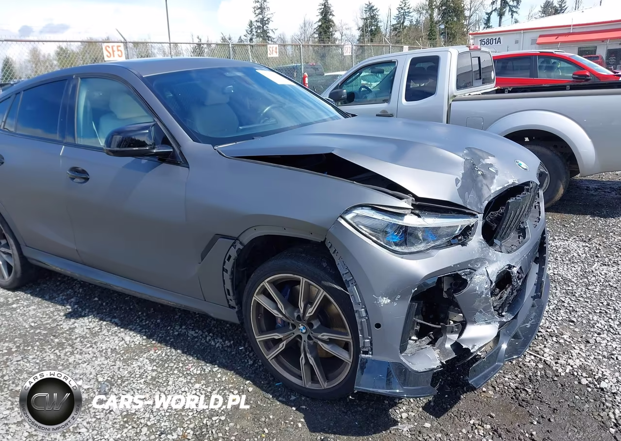 2021 BMW X6 M50I VIN:5UXCY8C05M9E21862 - 6