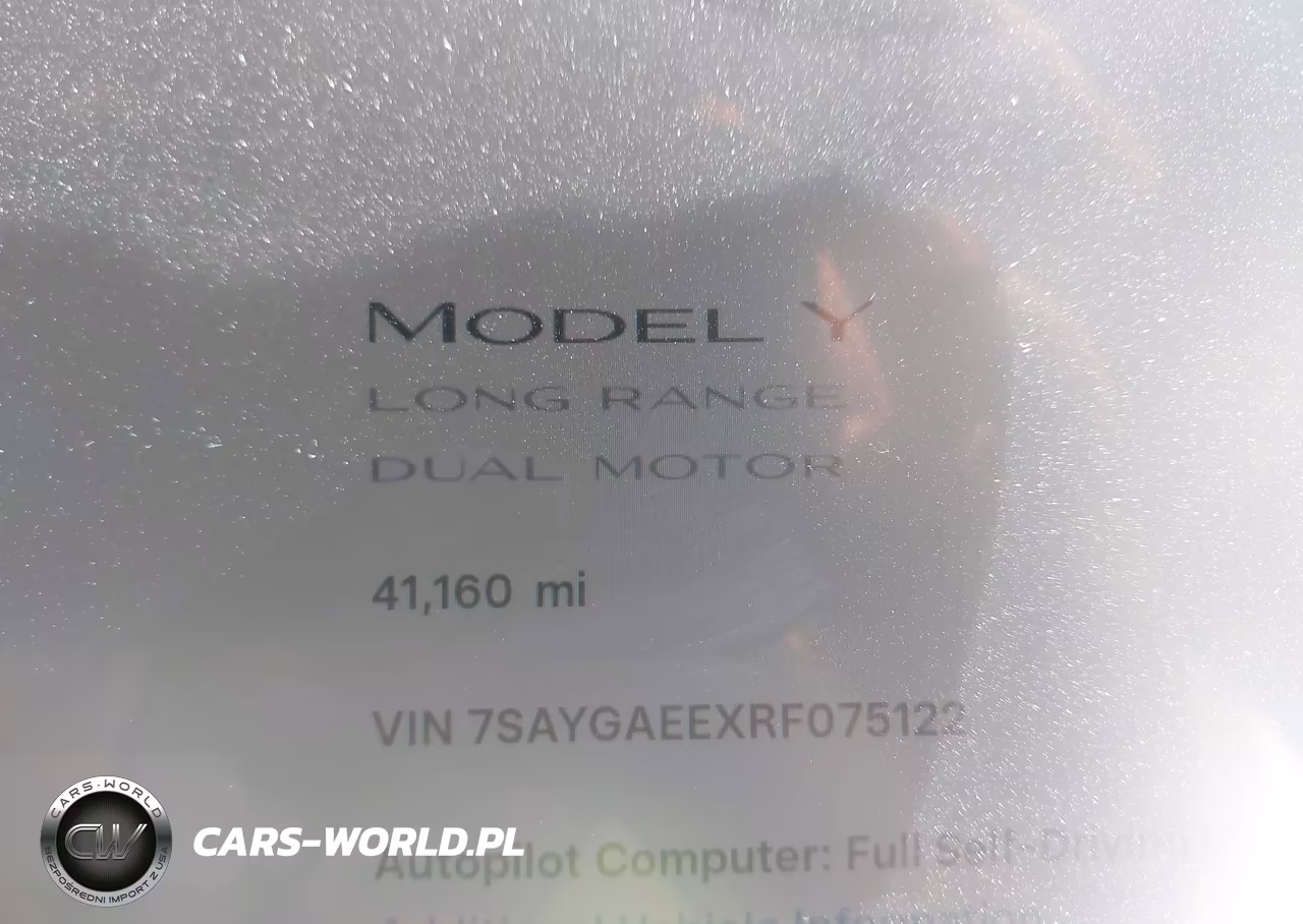 2024 Tesla Model Y Long Range Dual Motor All-Wheel Drive VIN:7SAYGAEEXRF075122 - 15