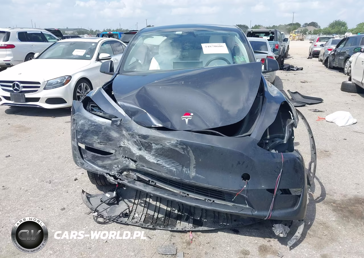 2024 Tesla Model Y Long Range Dual Motor All-Wheel Drive VIN:7SAYGAEEXRF075122 - 6