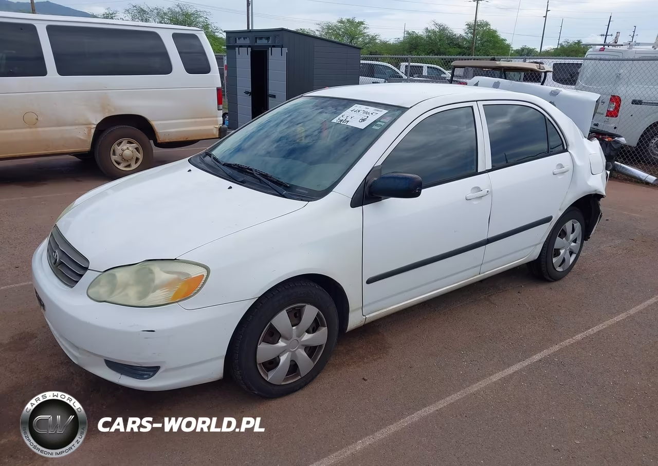 2003 Toyota Corolla Ce VIN:1NXBR32E63Z027818 - 2