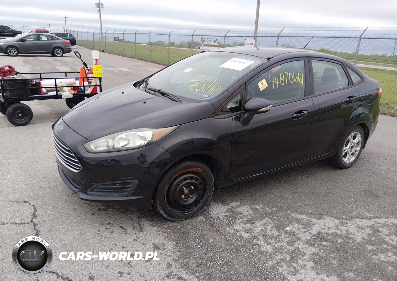2015 Ford Fiesta Se VIN:3FADP4BJXFM172140 - 2