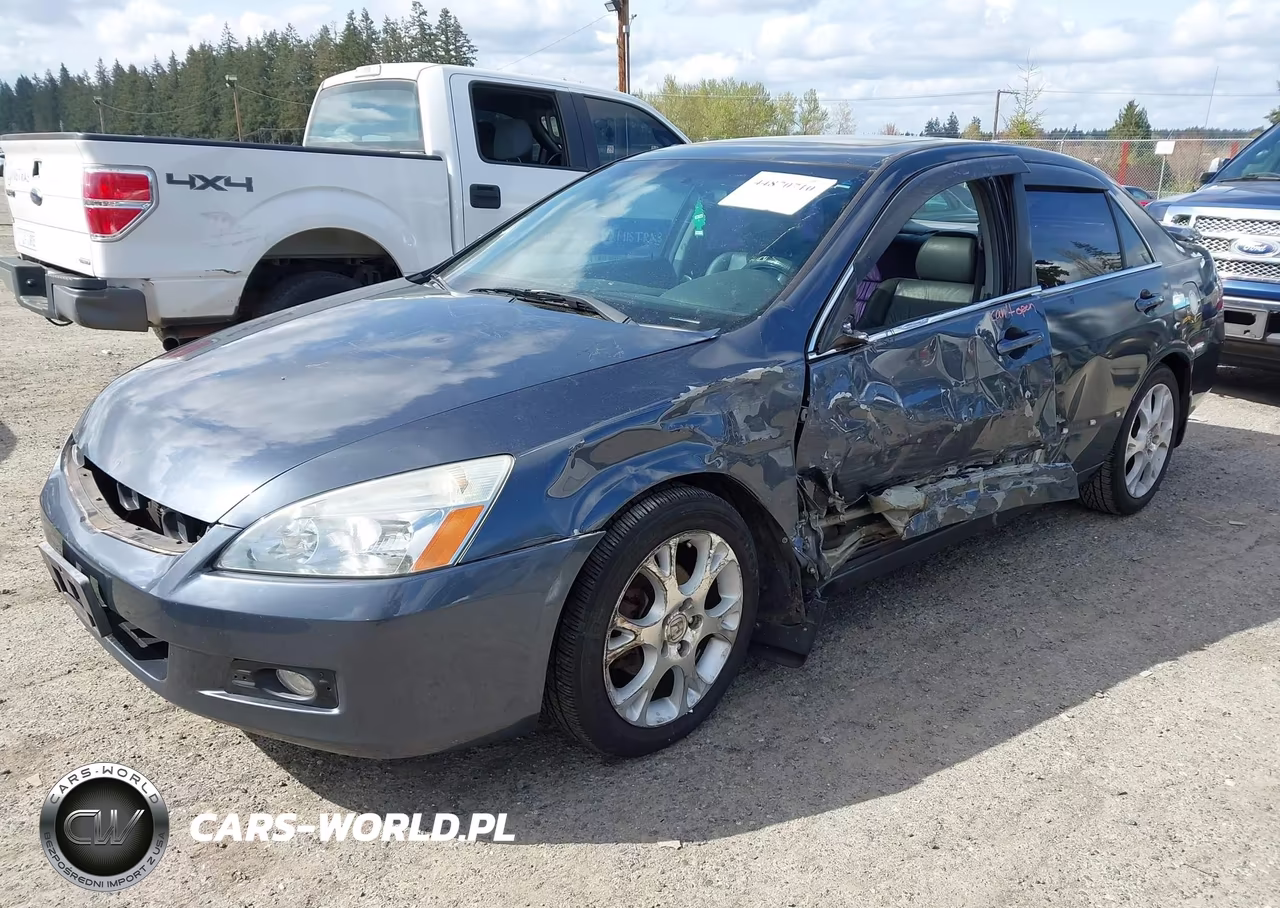 2007 Honda Accord 3.0 Ex VIN:1HGCM66827A066895 - 2
