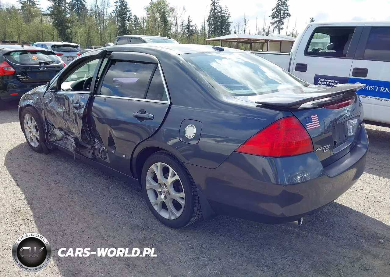 2007 Honda Accord 3.0 Ex VIN:1HGCM66827A066895 - 3