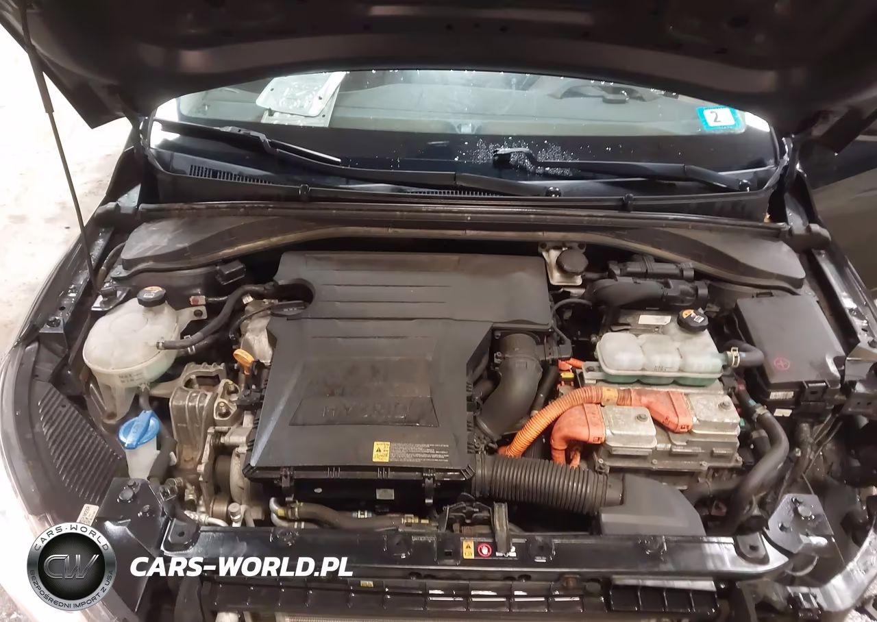2020 Hyundai Ioniq Hybrid Blue VIN:KMHC65LC4LU186102 - 10