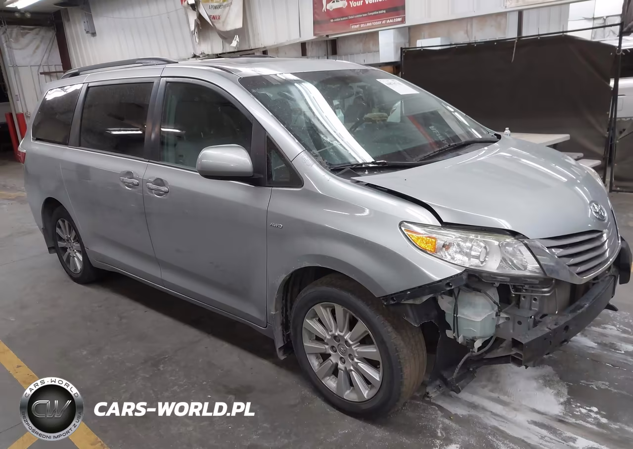 2016 Toyota Sienna Xle 7 Passenger