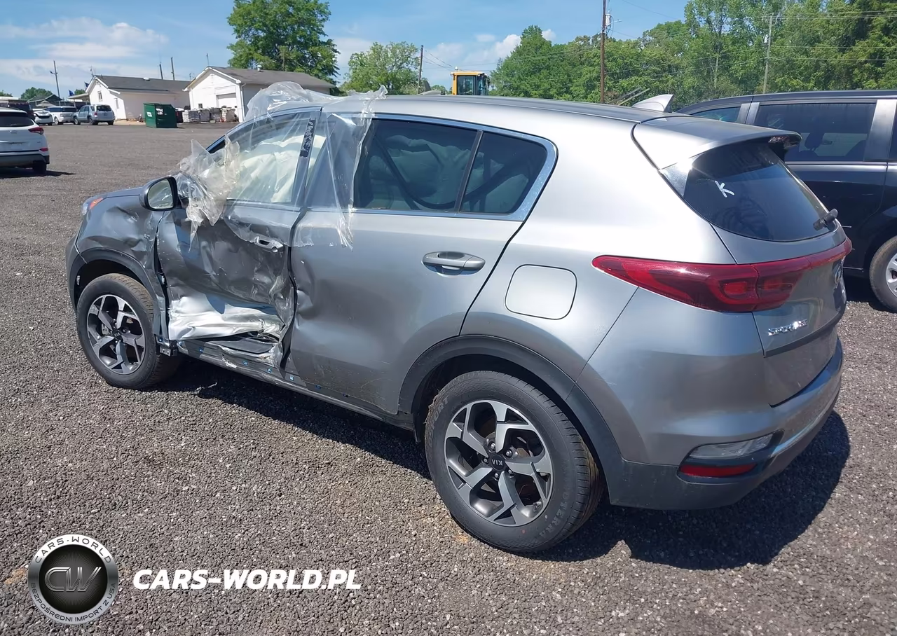 2021 Kia Sportage Lx VIN:KNDPMCAC8M7883341 - 3