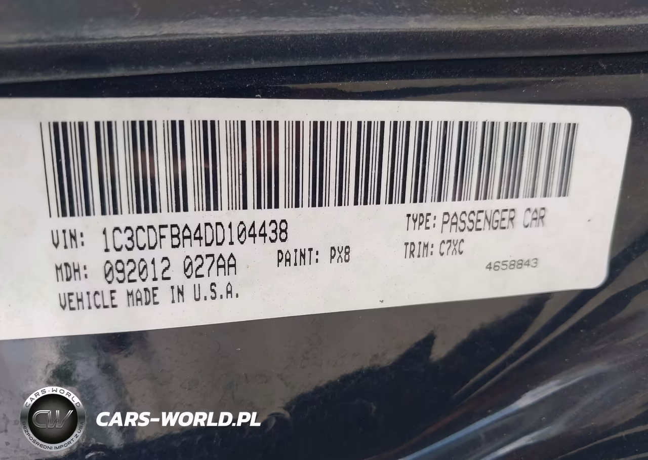 2013 Dodge Dart Rallye VIN:1C3CDFBA4DD104438 - 9