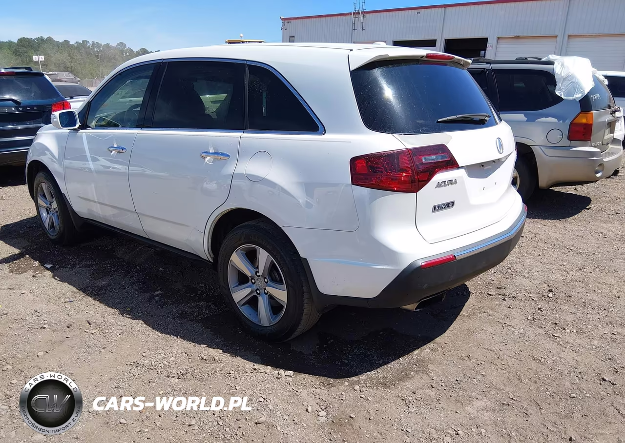 2012 Acura Mdx Technology Package VIN:2HNYD2H31CH547046 - 3