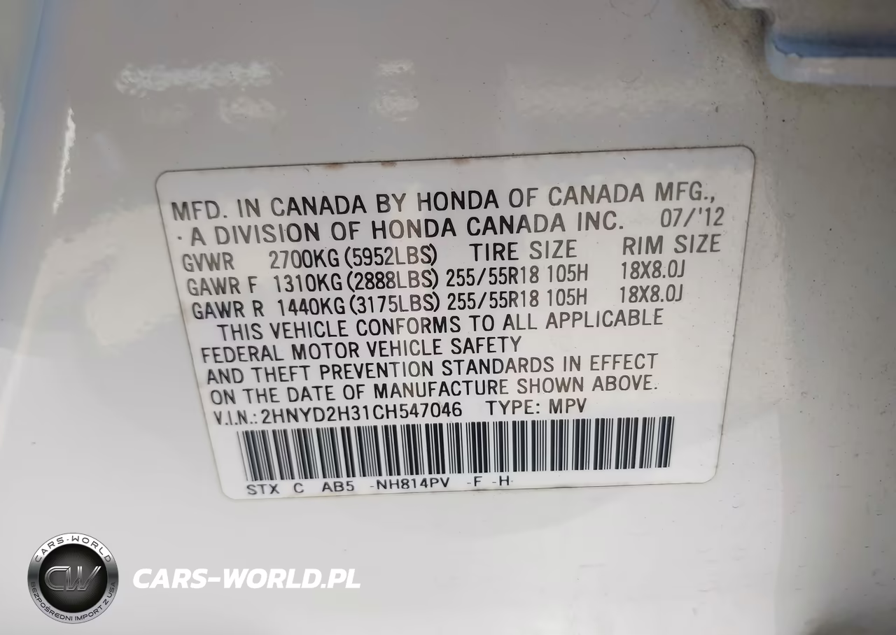 2012 Acura Mdx Technology Package VIN:2HNYD2H31CH547046 - 9