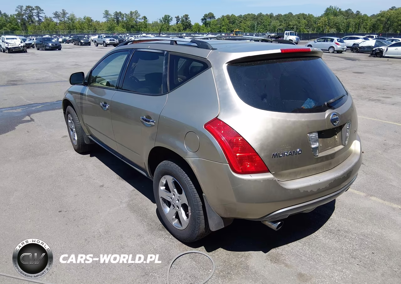 2005 Nissan Murano Sl VIN:JN8AZ08T25W316680 - 3