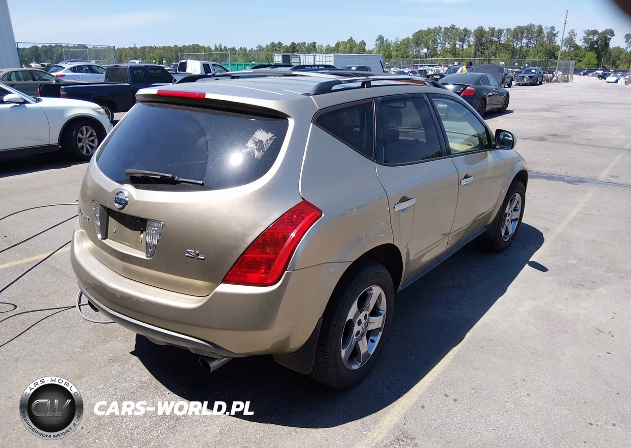 2005 Nissan Murano Sl VIN:JN8AZ08T25W316680 - 4