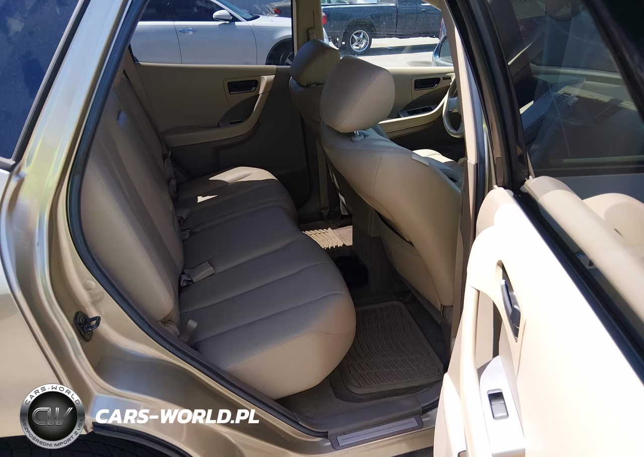 2005 Nissan Murano Sl VIN:JN8AZ08T25W316680 - 8