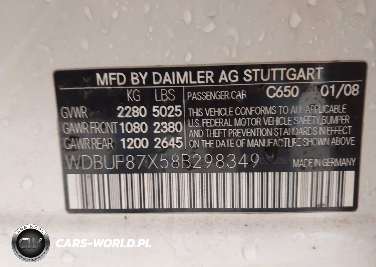 2008 Mercedes-Benz E 350 4Matic VIN:WDBUF87X58B298349 - 9