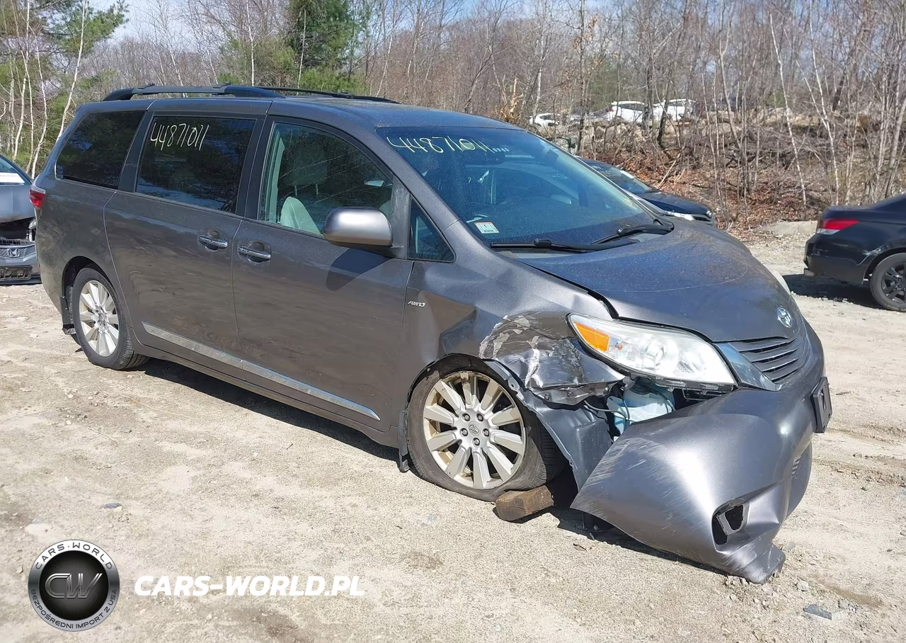 2017 Toyota Sienna Xle 7 Passenger